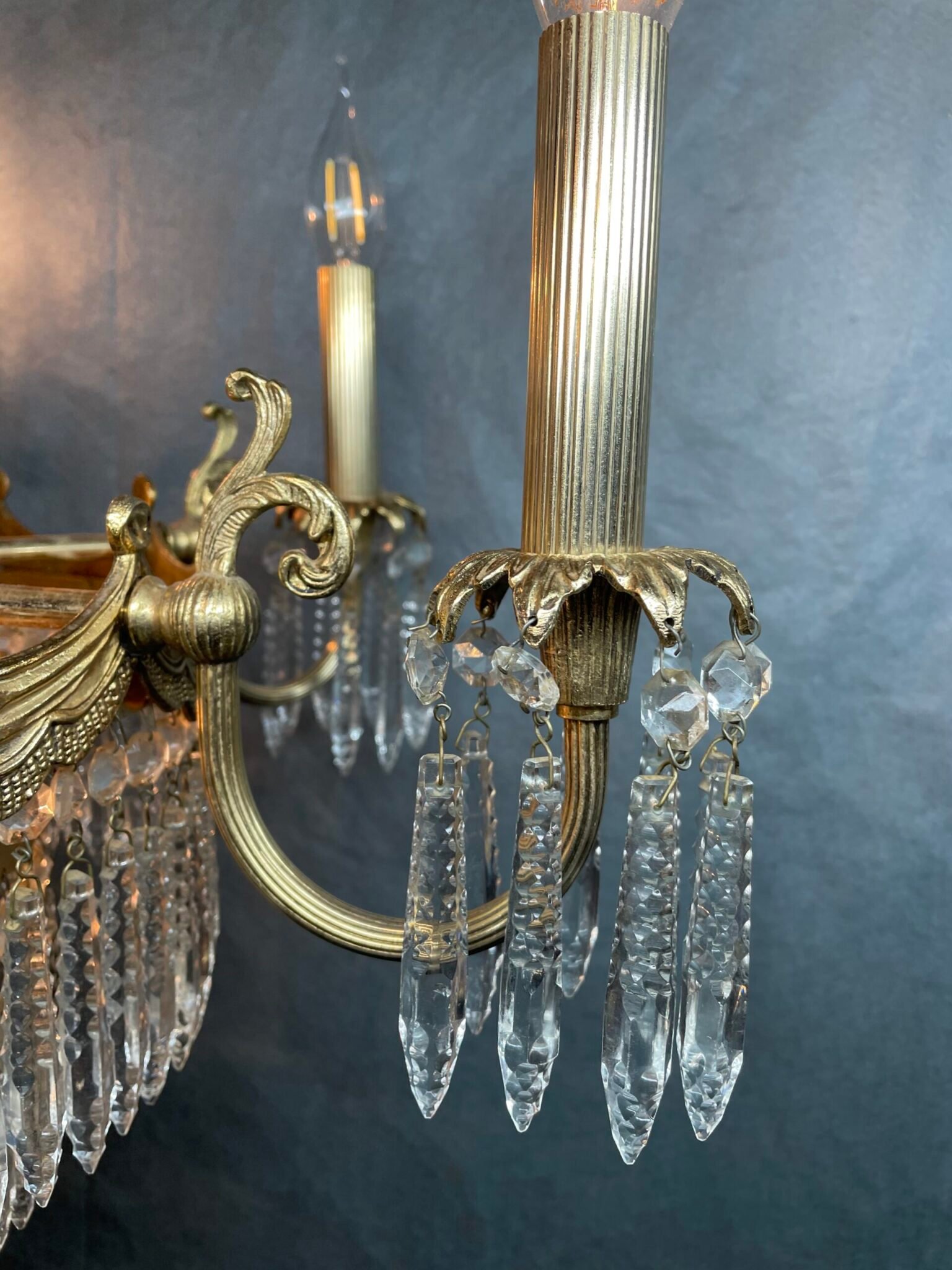 Exceptional Antique French Empire Chandelier. - Image 7