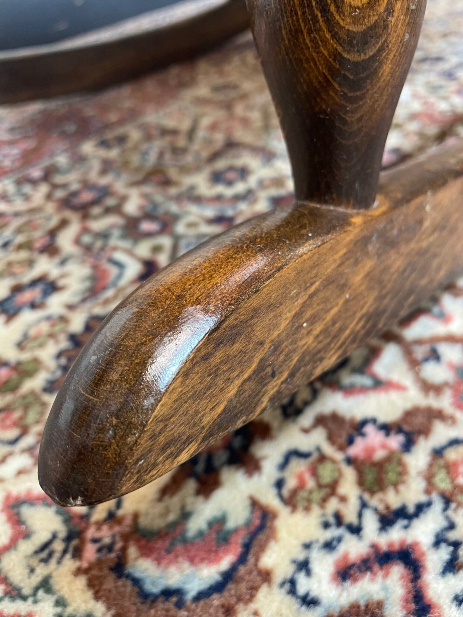 Lovely Spindle Back Scandinavian Rocking Chair - Image 6
