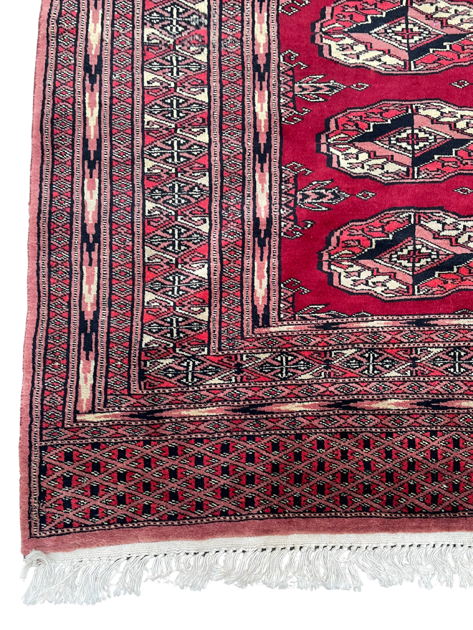 A Very Good Bokhara Hand Knitted Rug. - Image 2