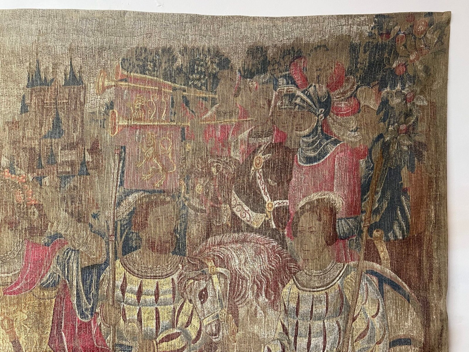 20th Century Large Handmade Tapestry by Artis Flora. - Image 3