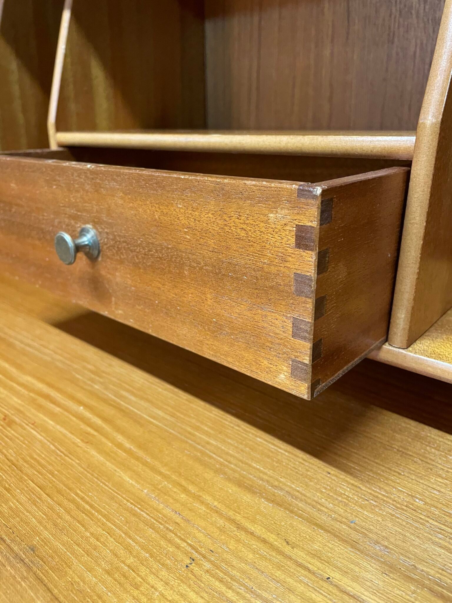 Mid-Century Teak Bureau Cabinet by Nathan Furniture - Image 5