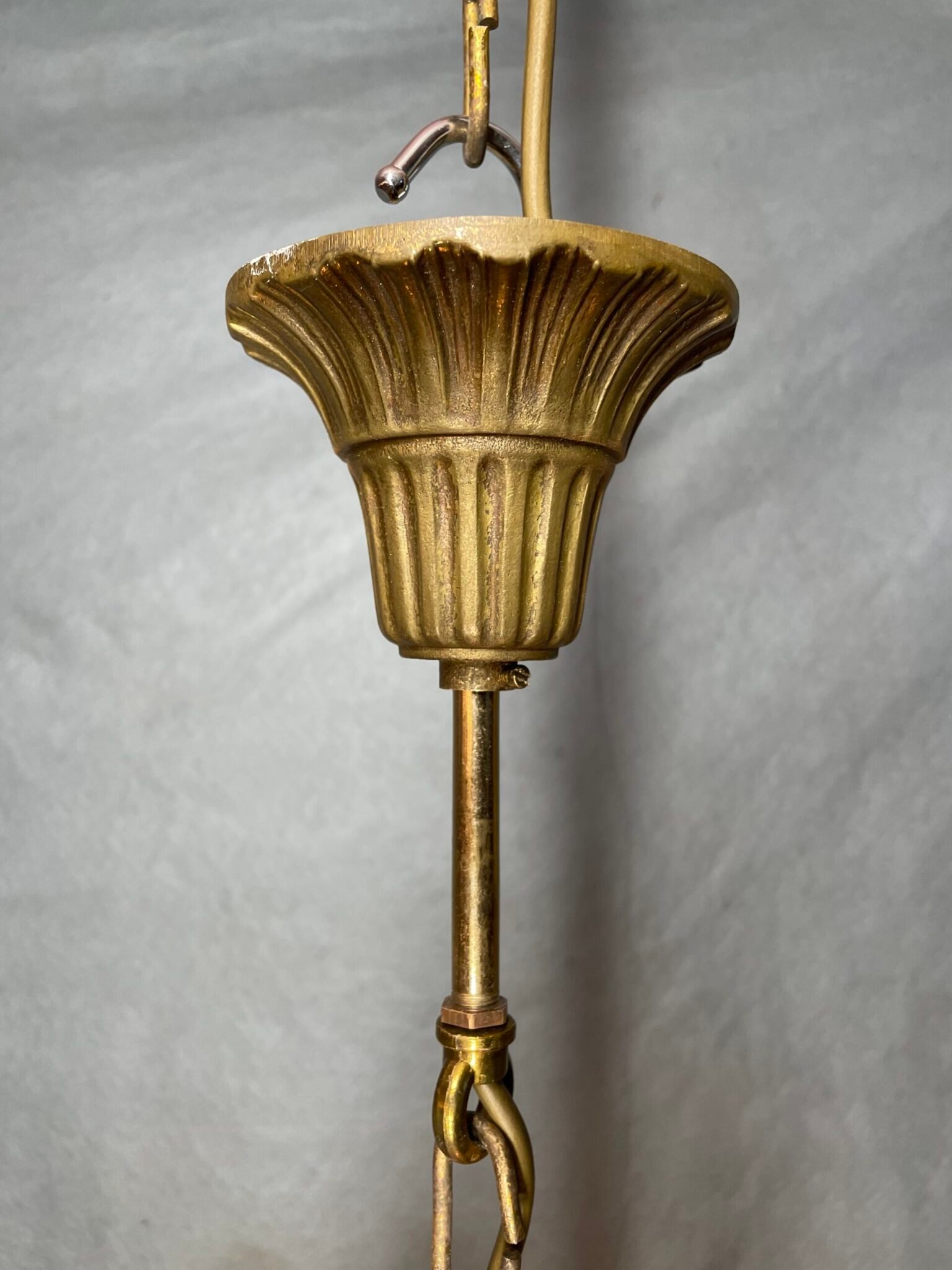 Early 20th Century French Empire Style Chandelier - Image 3