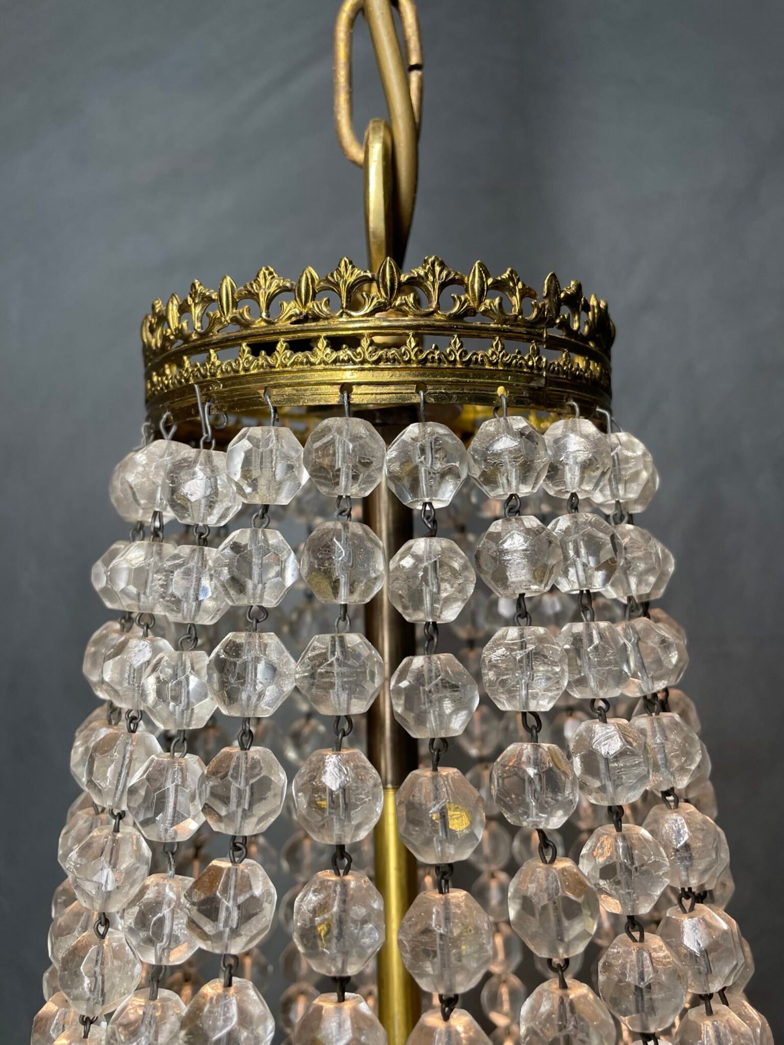 Early 20th Century French Empire Style Chandelier - Image 2