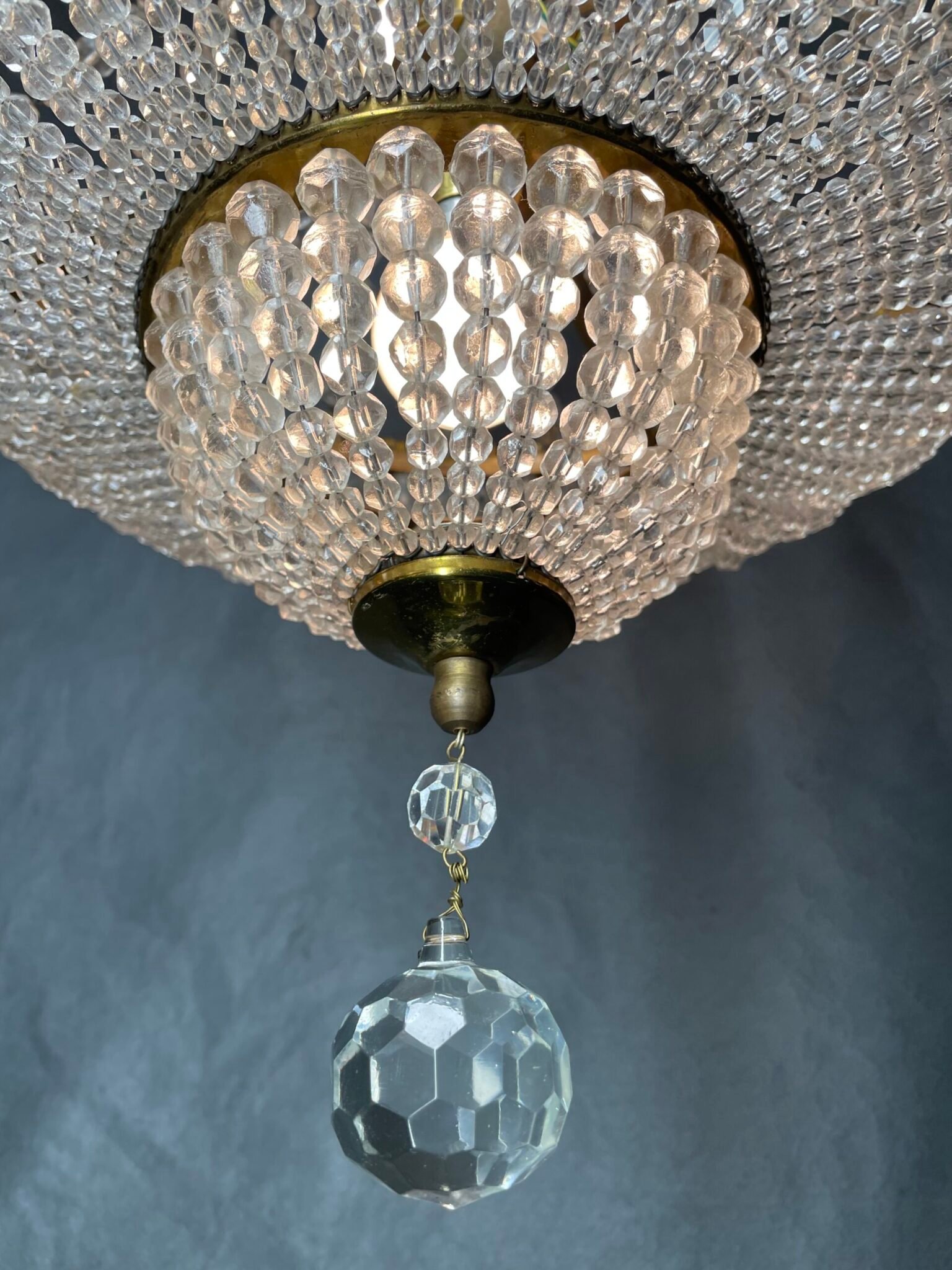 Early 20th Century French Empire Style Chandelier - Image 5