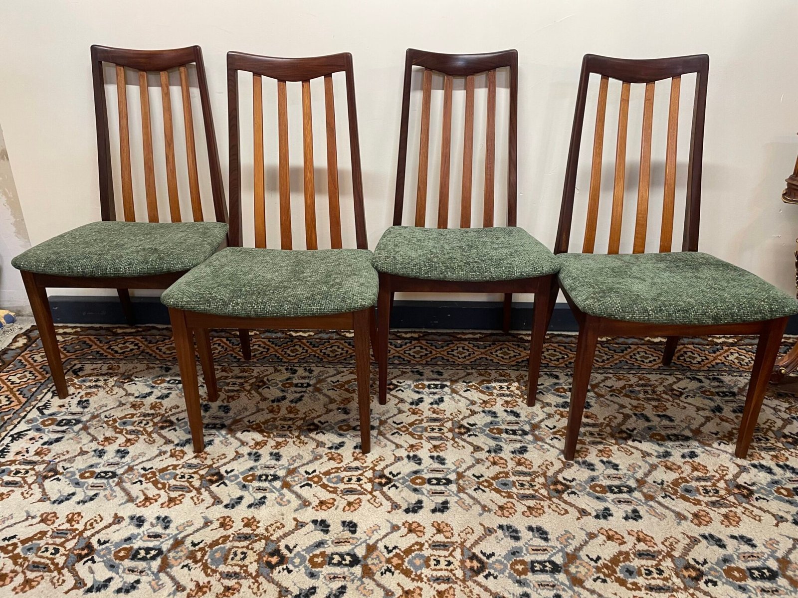 Set of Four G Plan Dining Chairs - Image 2