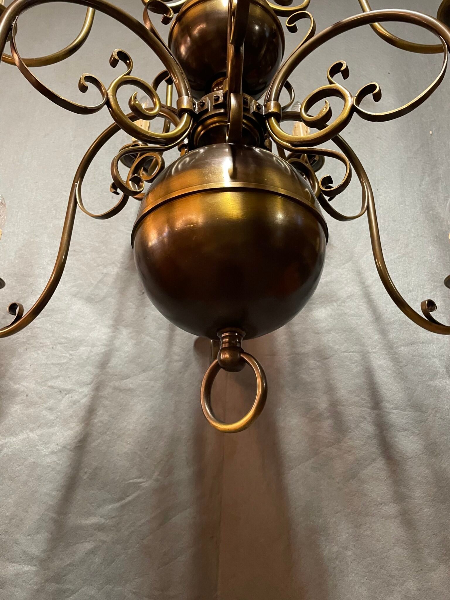 A Very Good Large Two-Tier Flemish Chandelier. - Image 6