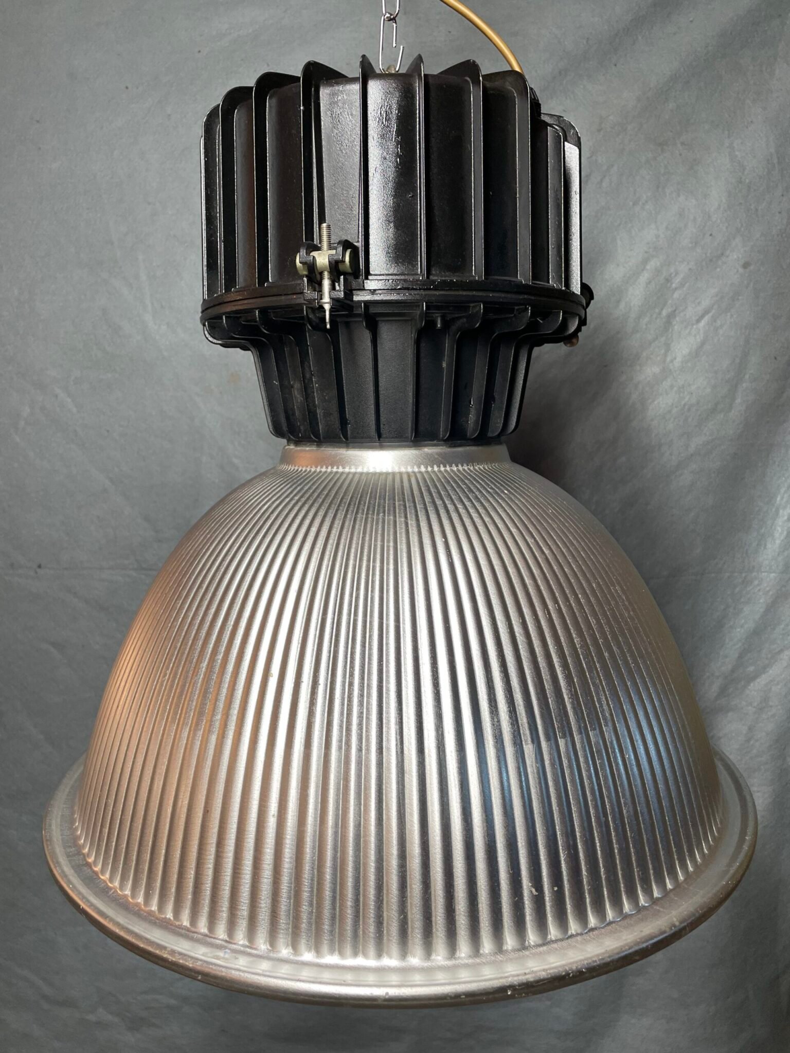 Vintage Industrial Aluminium Pendant Light - Image 5