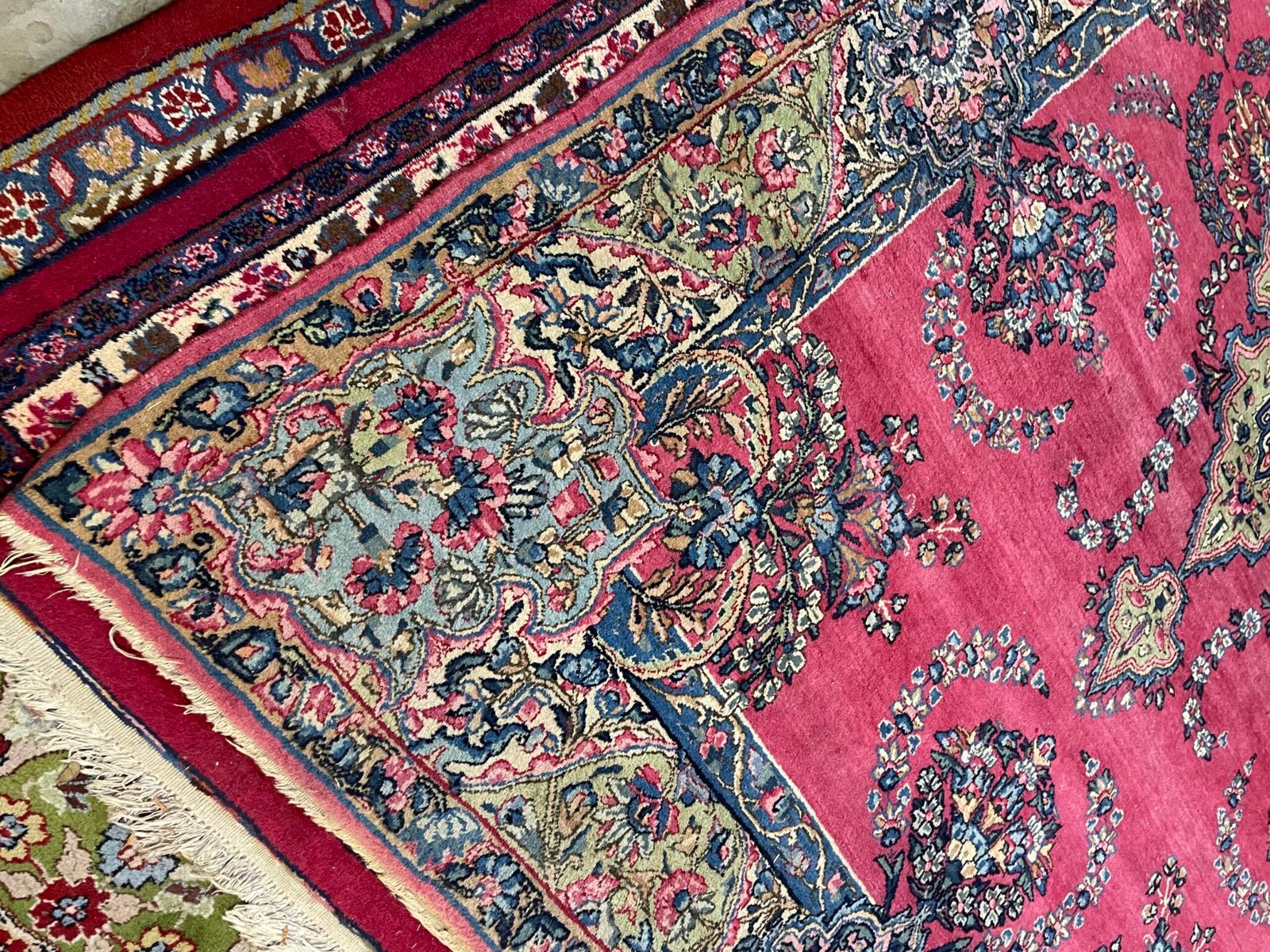 Unique Semi-Antique Iranian Lilian Rug - Image 2