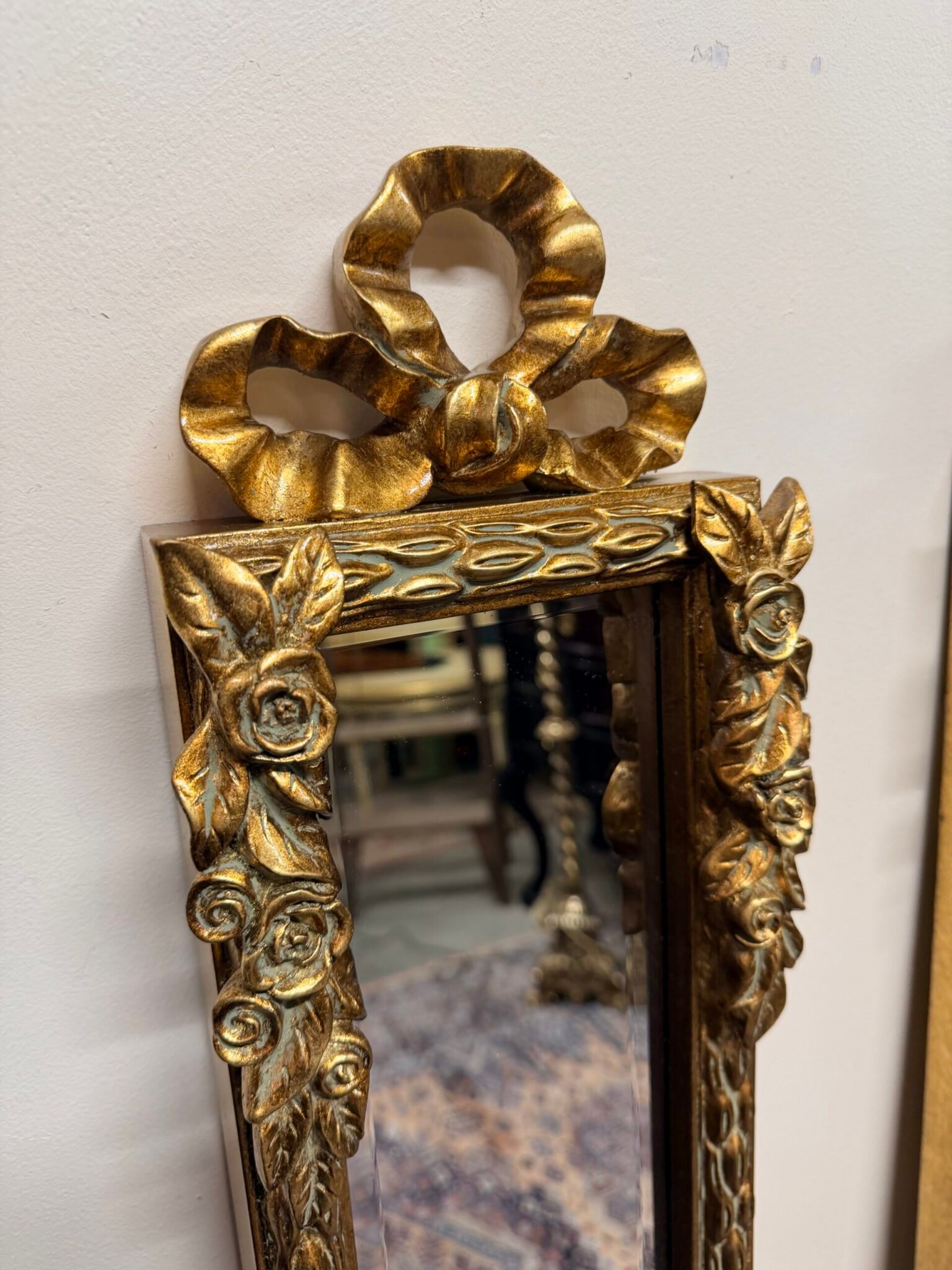 Pair of French Style Pier Mirrors - Image 3