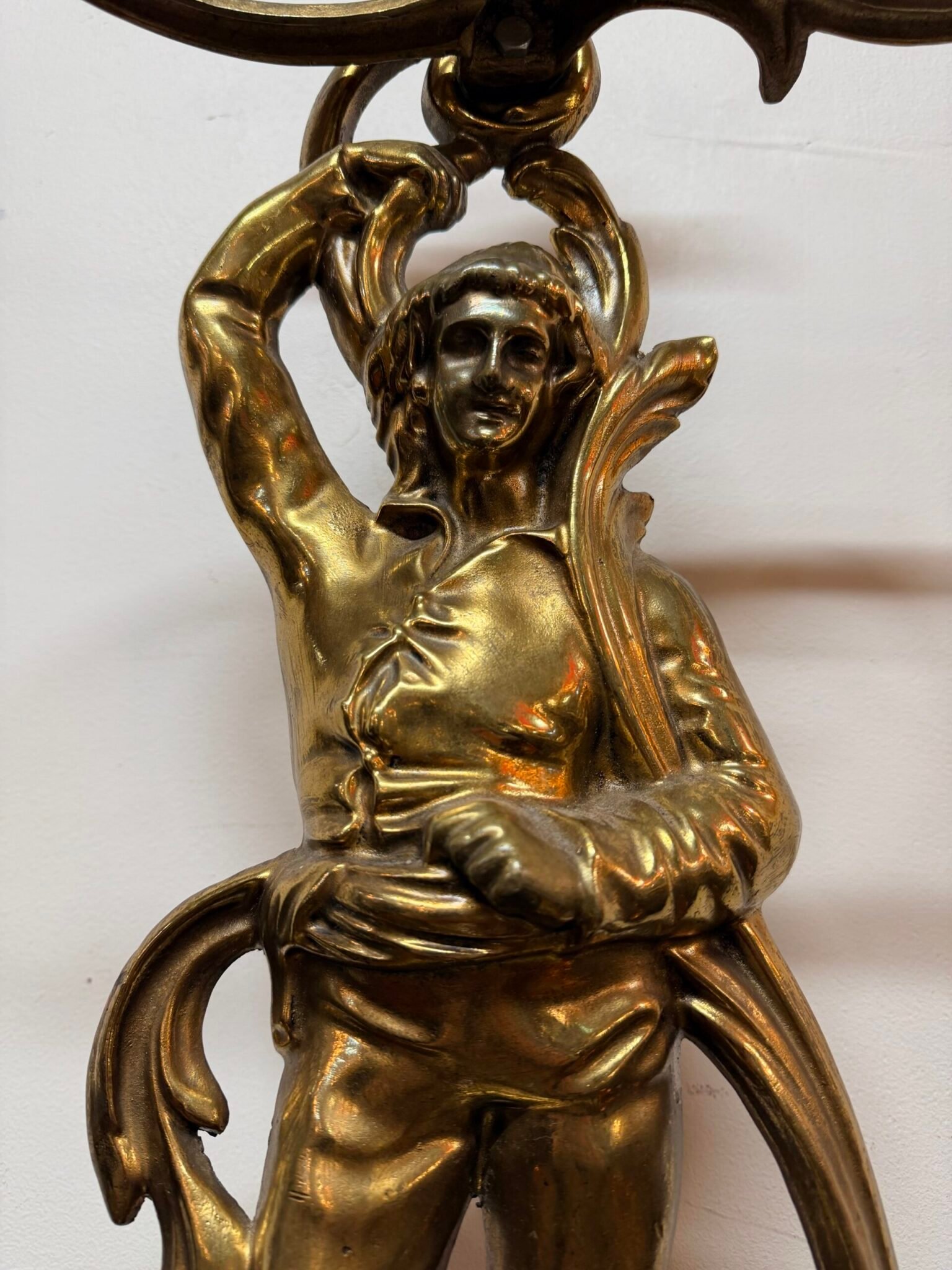 Early 20th Century French Brass Umbrella or Walking Stick Stand - Image 3