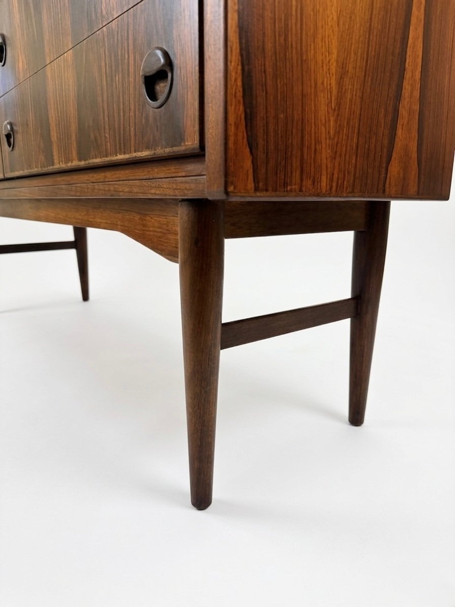 Danish Mid Century Rosewood Highboard, Circa 1960s - Image 5