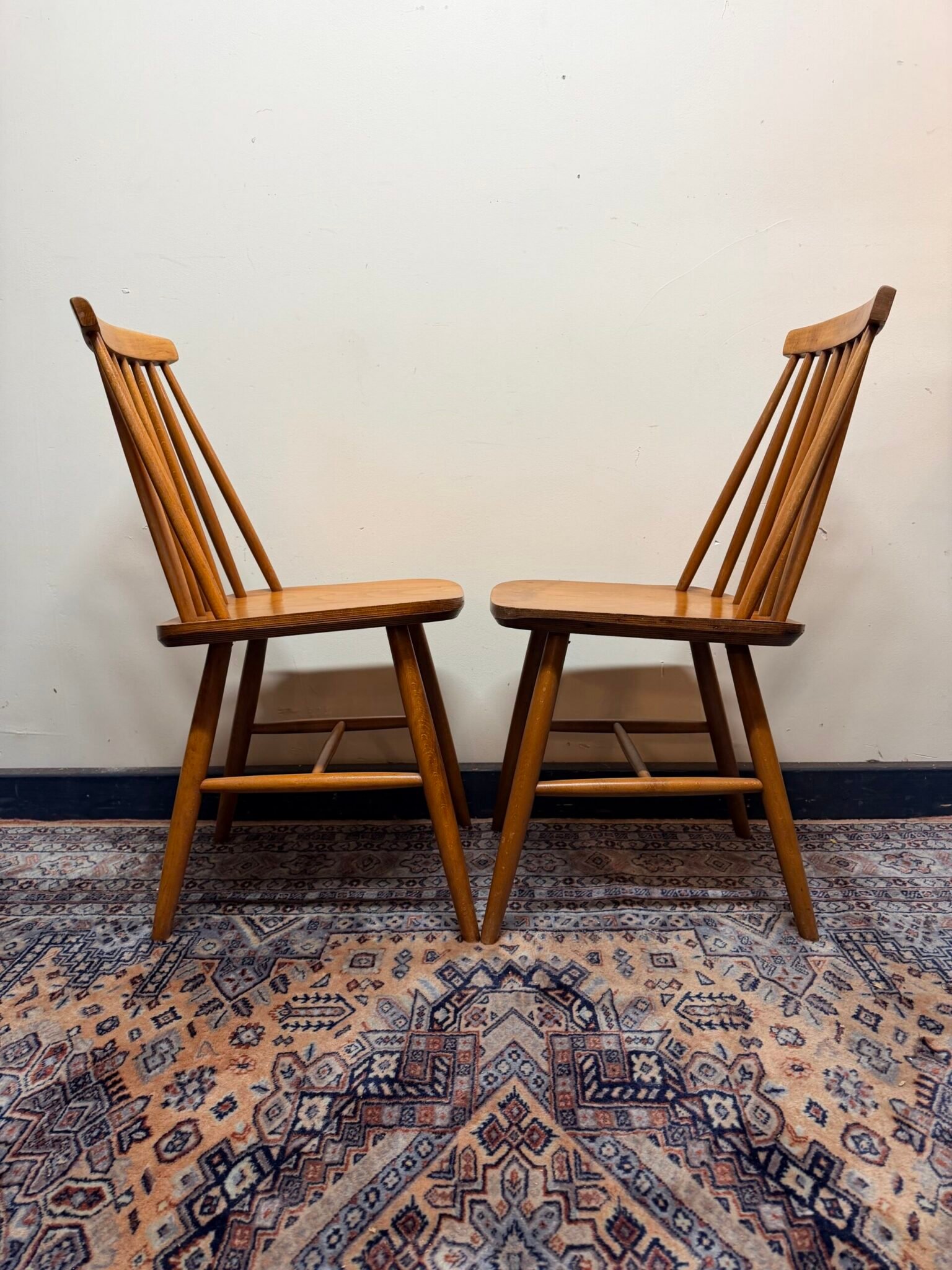 A Nice Pair of Mid Century Scandinavian Teak Chairs - Image 5