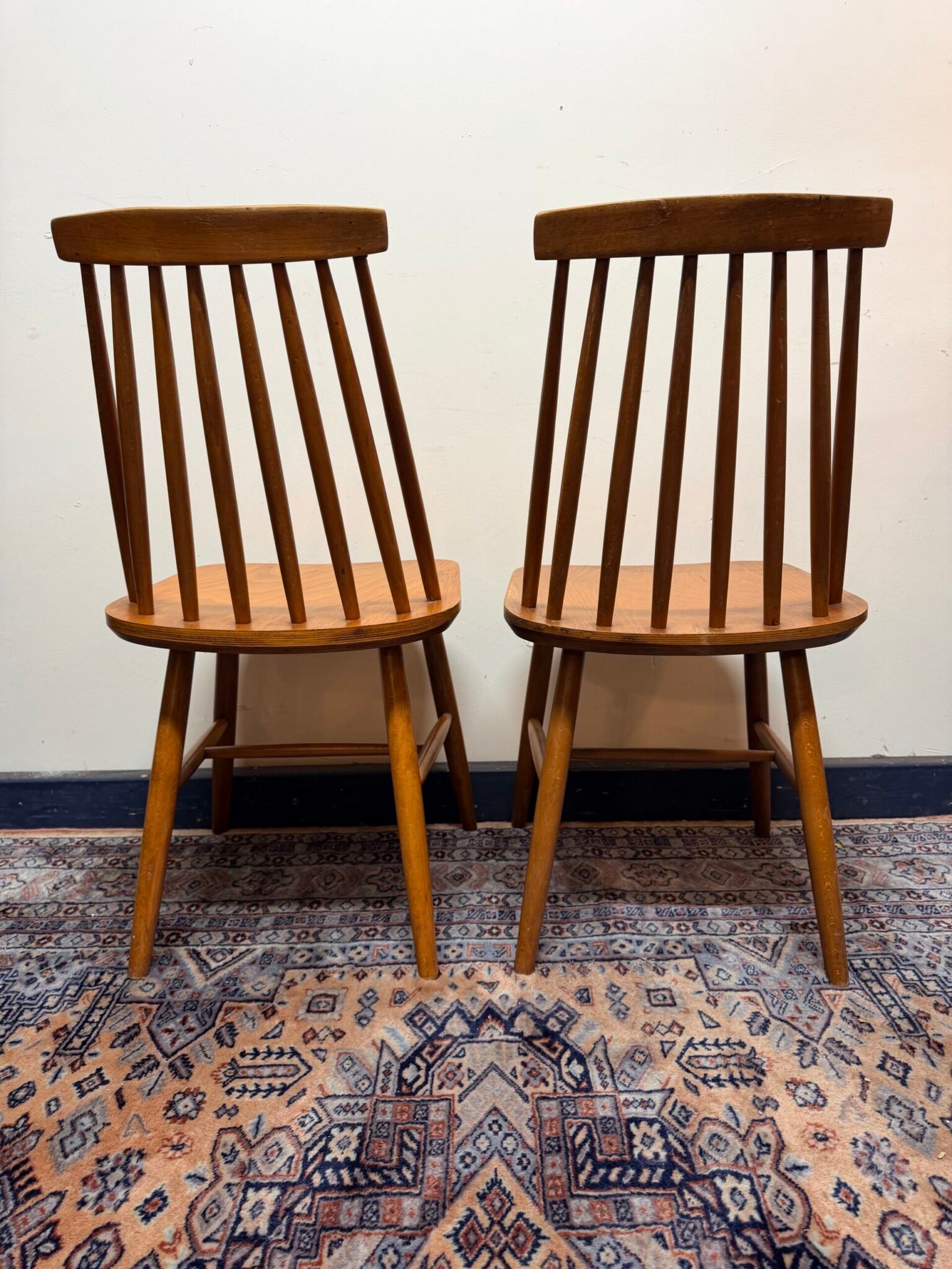 A Nice Pair of Mid Century Scandinavian Teak Chairs - Image 2