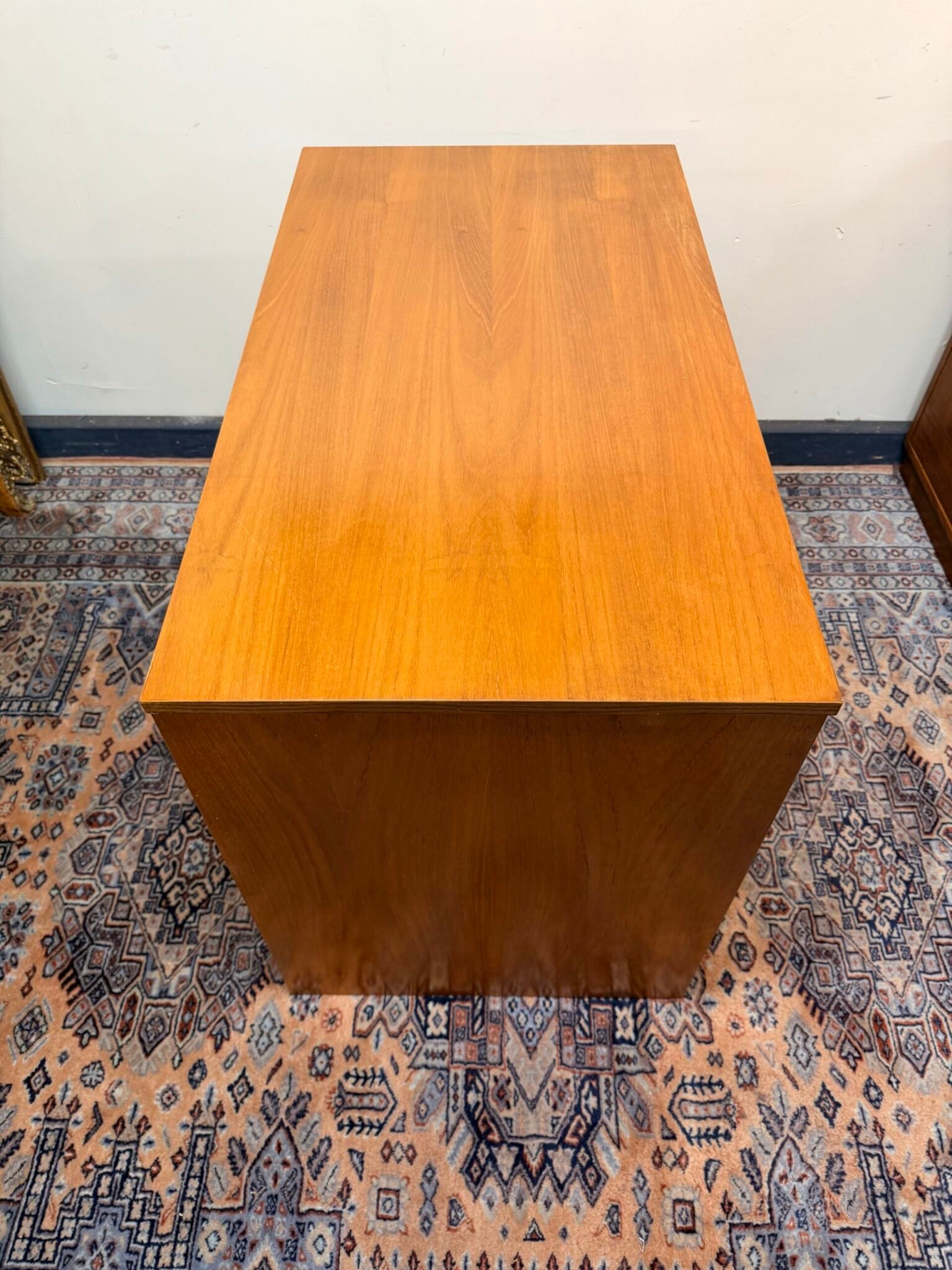Mid Century Modern Teak Sliding Door Cabinet - Image 6