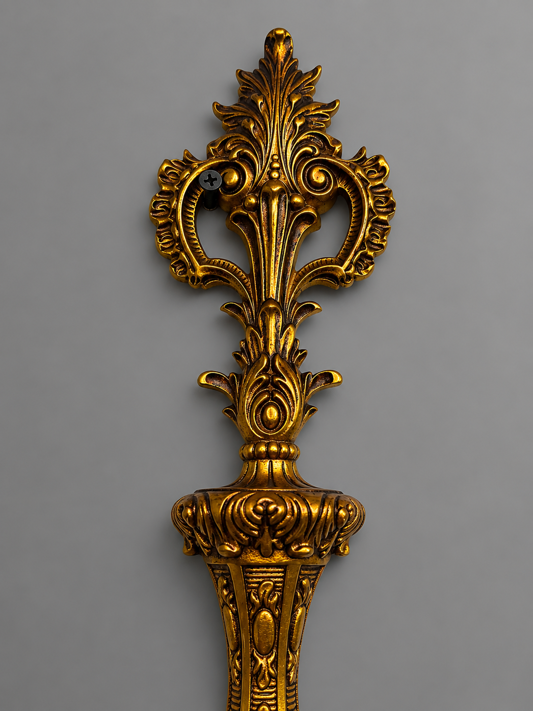 Elegant Antique French Bronze Sconces - Image 2