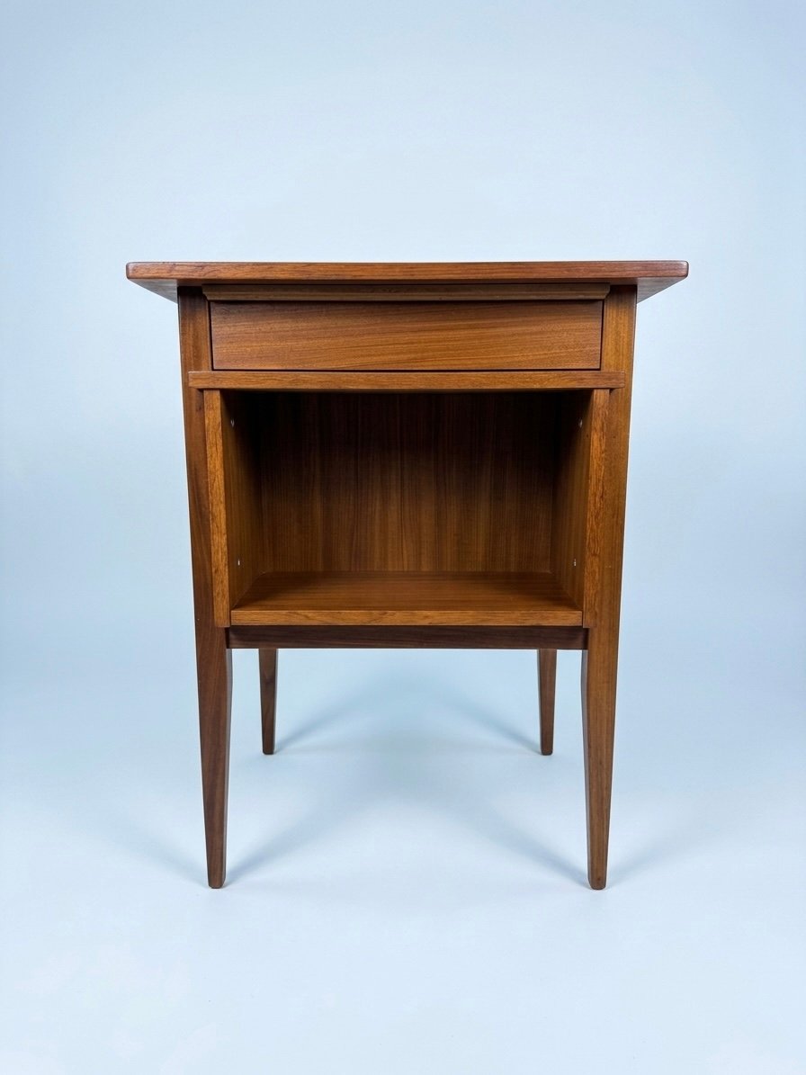 Elegant Mid-Century Danish Teak Writing Desk - Image 2