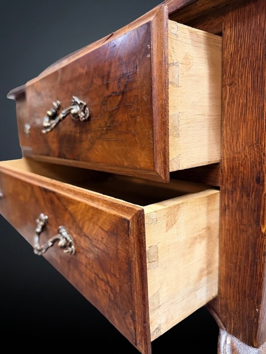 Late 19th Century French Walnut Lowboy - Image 4