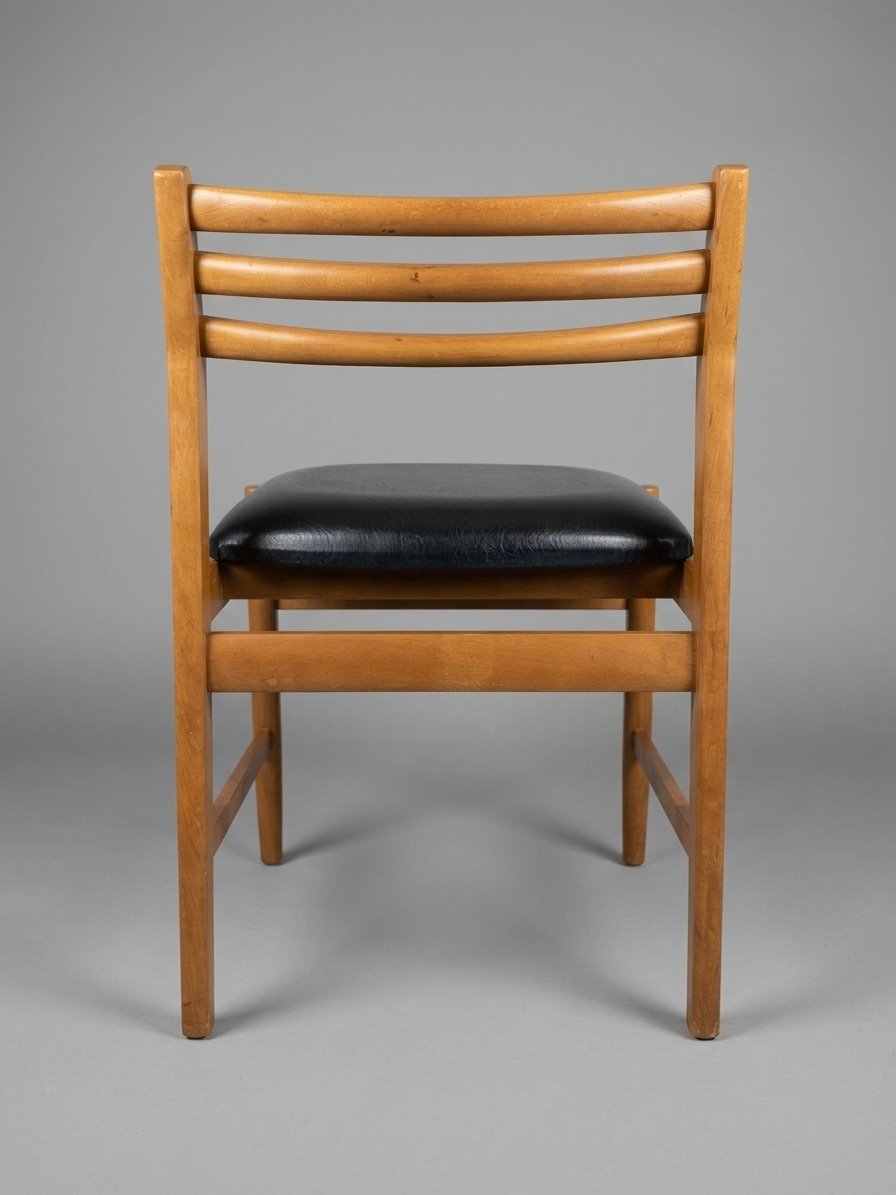 Set of Four Mid Century Dining Chairs - Image 2