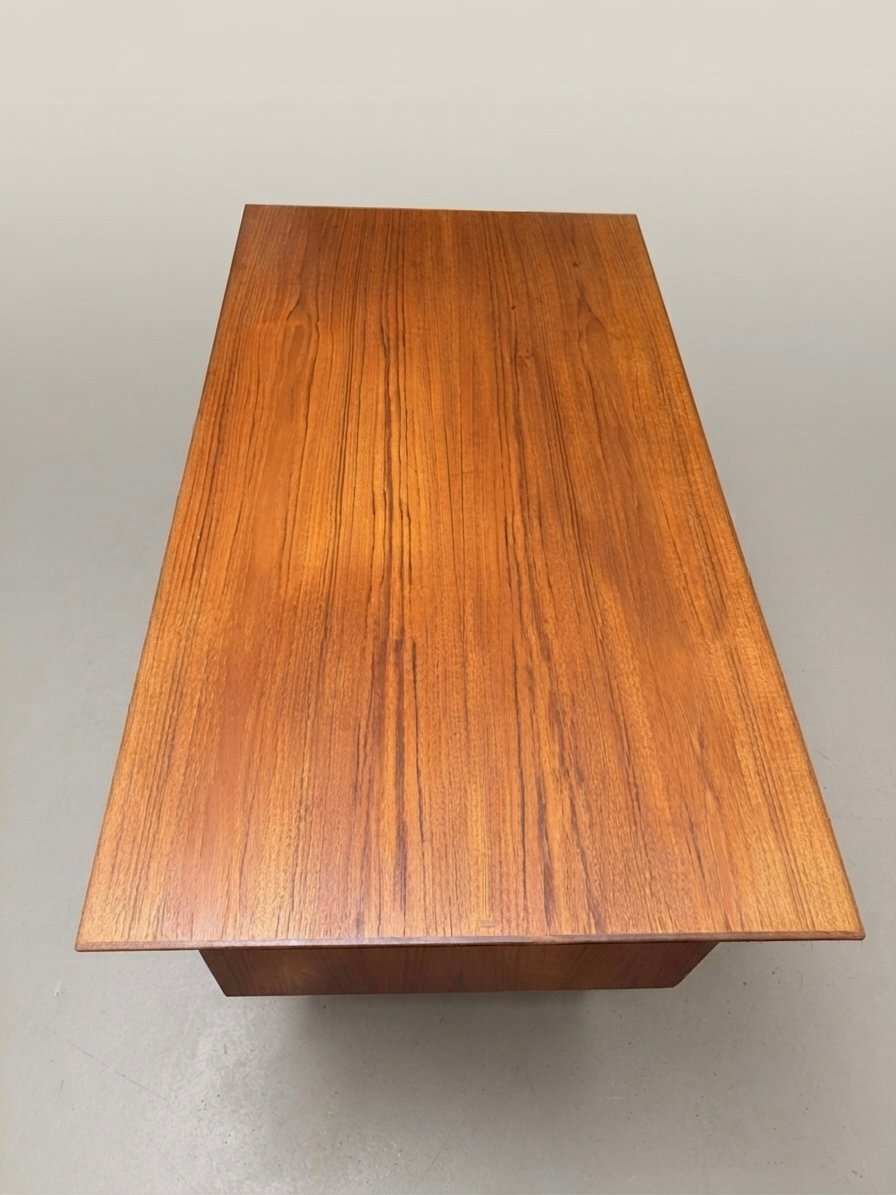 Mid - Century 1960s Danish Teak Desk - Image 7