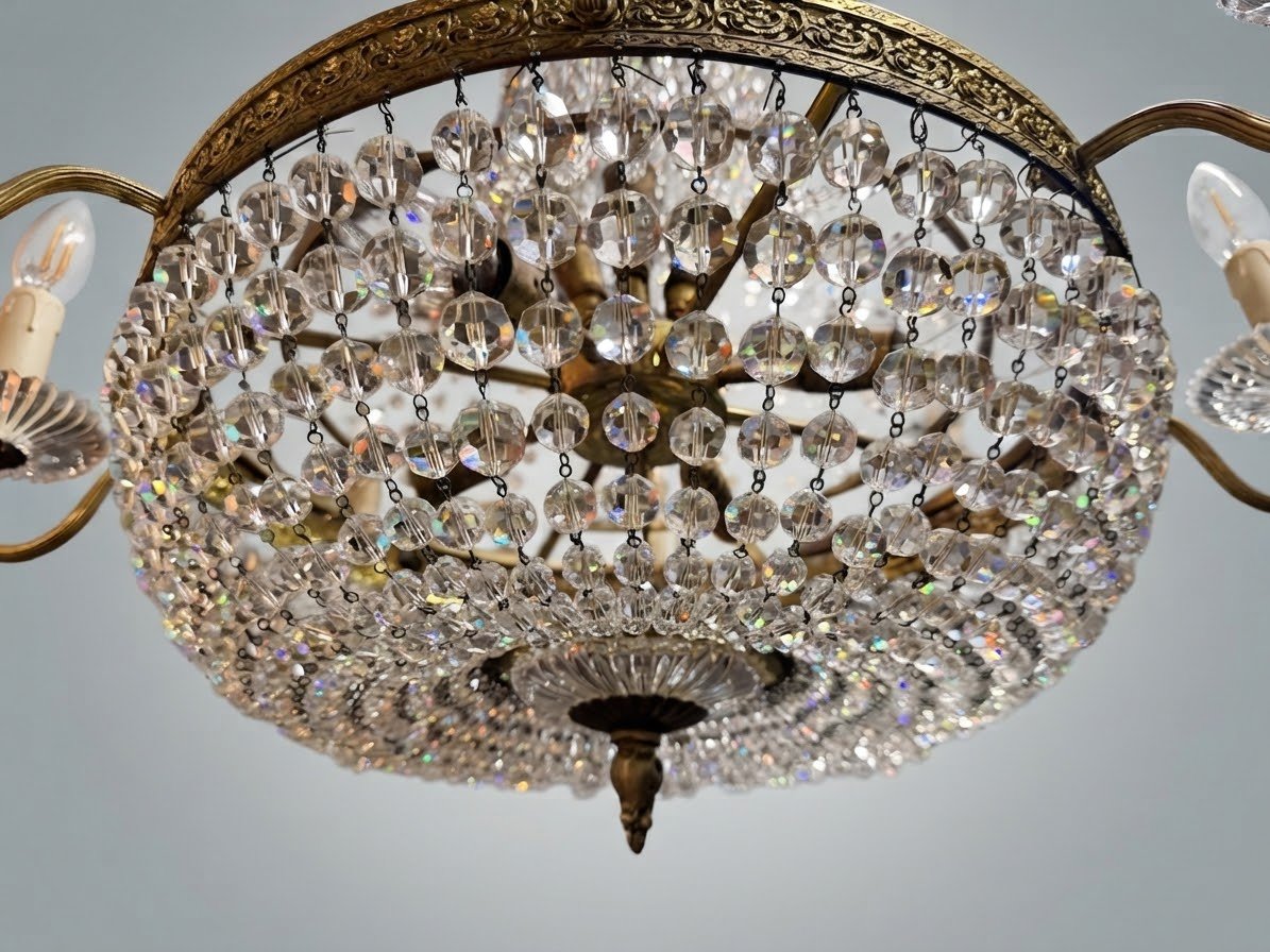 Fabulous Large French Empire Style 20th Century Chandelier - Image 3