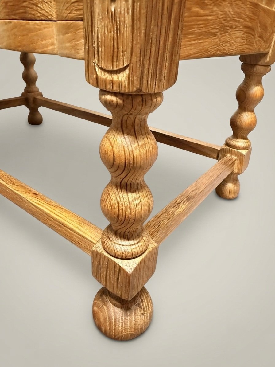 Stunning Brutalist Danish Oak Chest of Drawers - Image 3