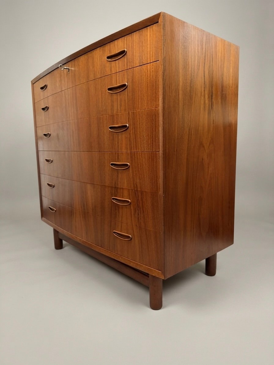Exceptional Mid-Century Modern Danish Teak Chest of Drawers - Image 3
