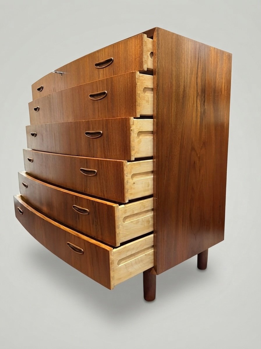 Exceptional Mid-Century Modern Danish Teak Chest of Drawers - Image 5