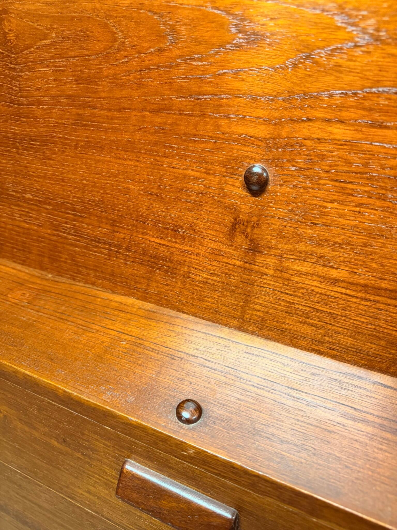 Early Borge Mogensen Model 145 Bureau in Teak and Oak - Image 6