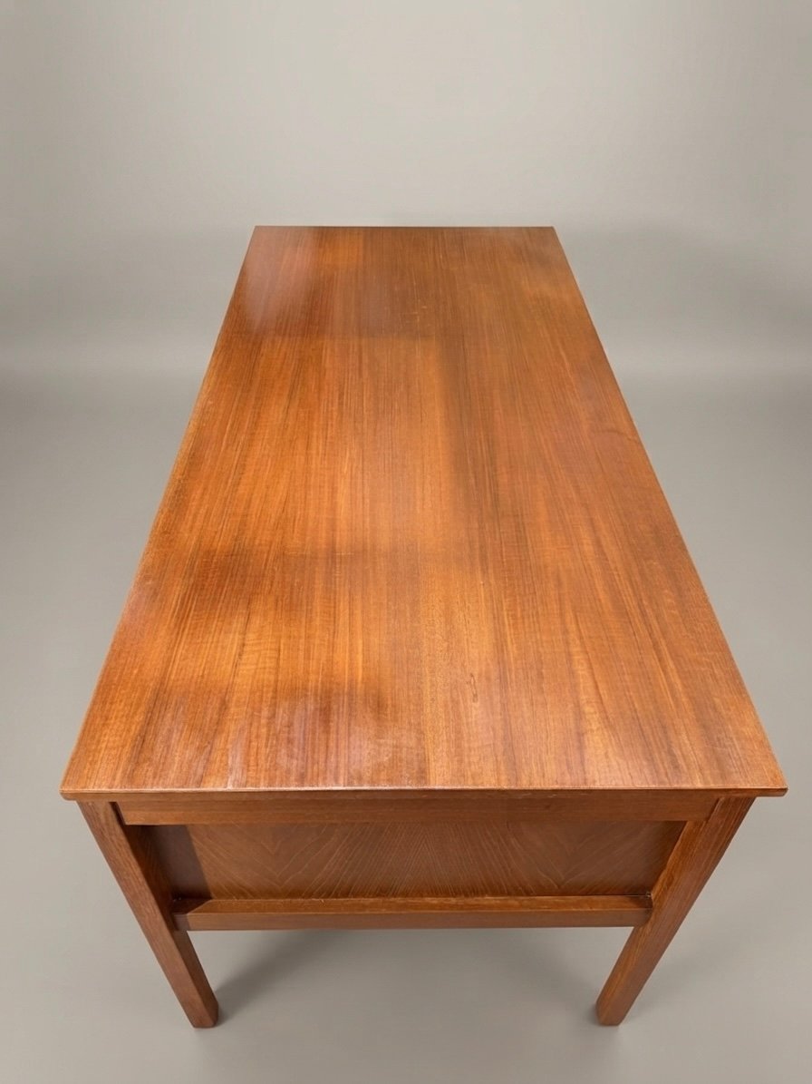 Mid-Century Danish Modern Teak Desk by Domino Mobler - Image 3