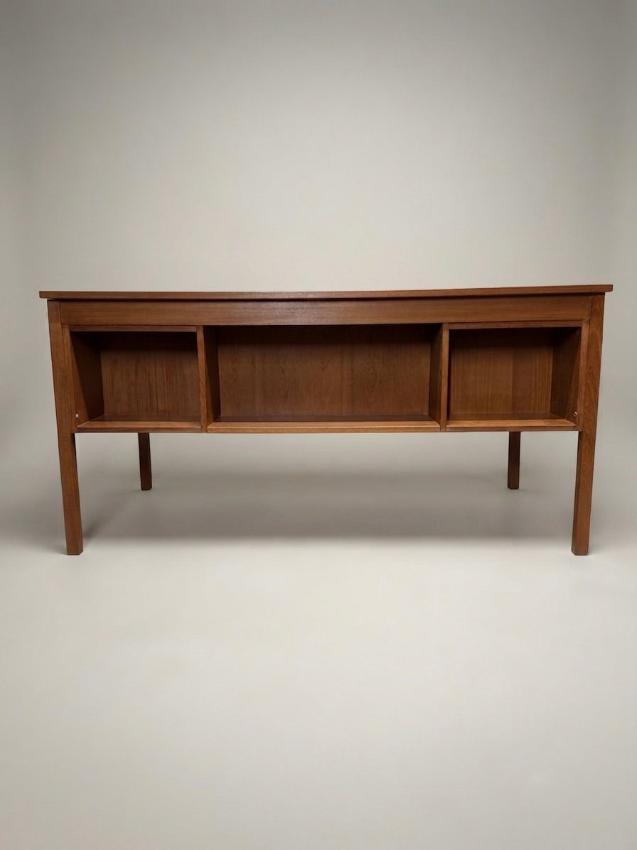 Mid-Century Danish Modern Teak Desk by Domino Mobler - Image 2