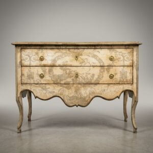 Vintage Genoese Style Painted Chest of Drawers