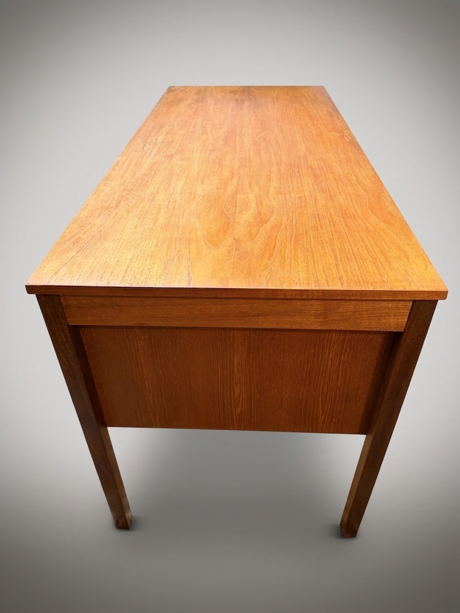 Mid-Century Danish Modern Teak Desk by Domino Mobler - Image 4