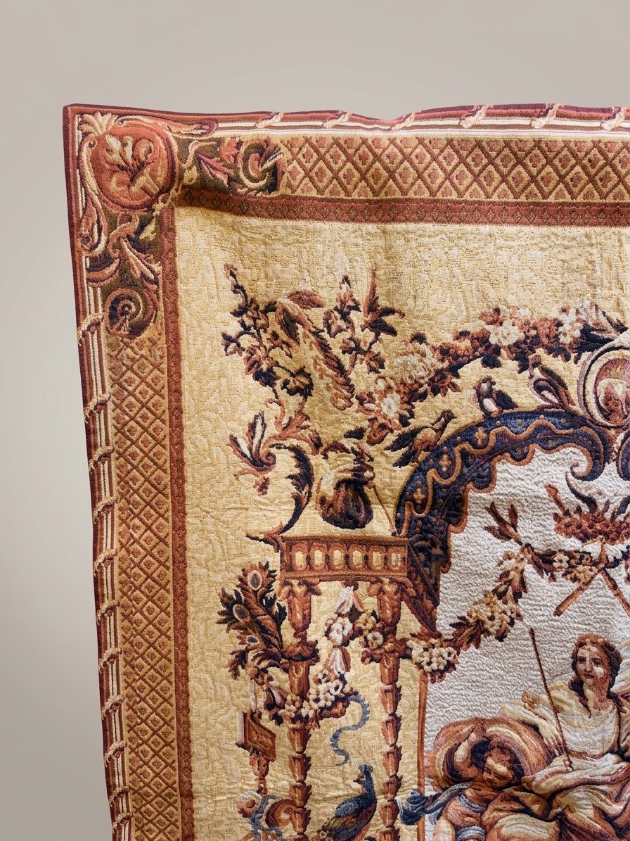 1970s Vintage French "Portique de Junon" Wall Tapestry - Image 2