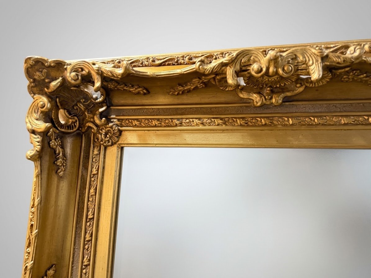 Large Gilt Double Frame Mirror. - Image 3