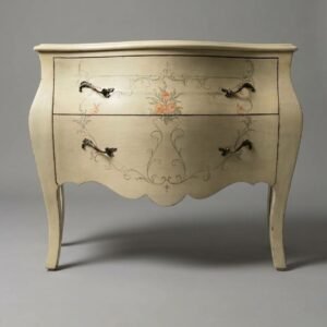 Vintage Venetian-Style Painted Chest of Drawers